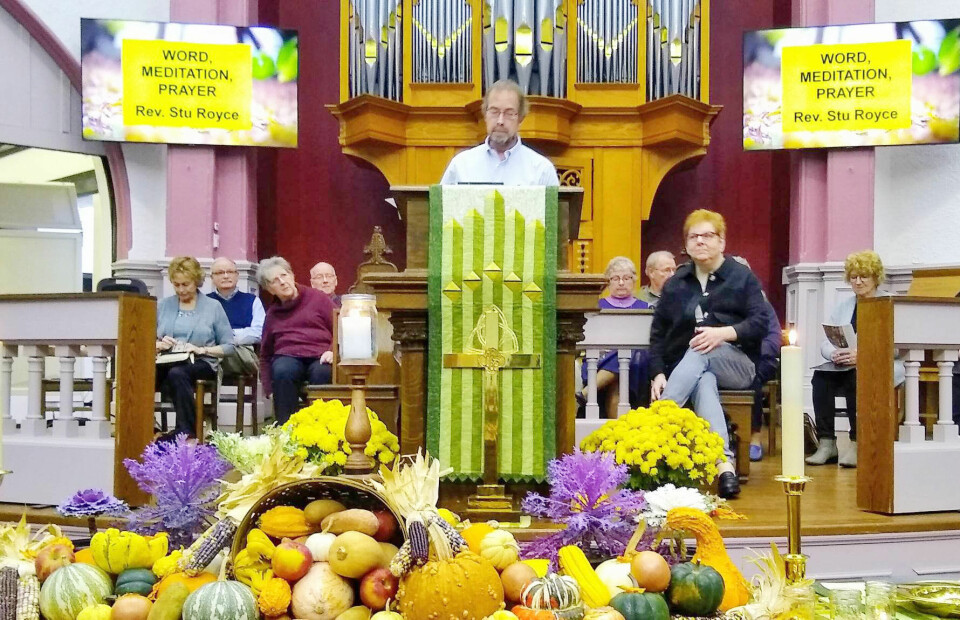 Churches gather together to give thanks
