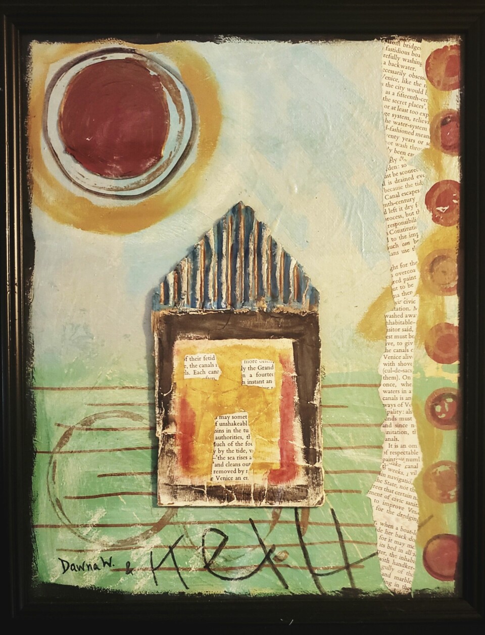 Art as Therapy Exhibit opens at Johnson-Humrickhouse Museum