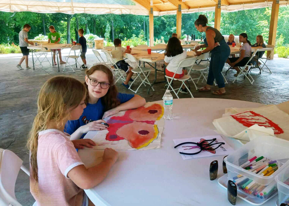 Theater camp held at Clary Gardens