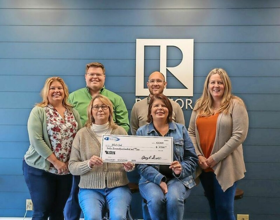 The Wayne-Holmes Association of REALTORS presented the proceeds from its community benefit auction to three recipients including Whit’s End Community Place. W-H realtors award auction proceeds