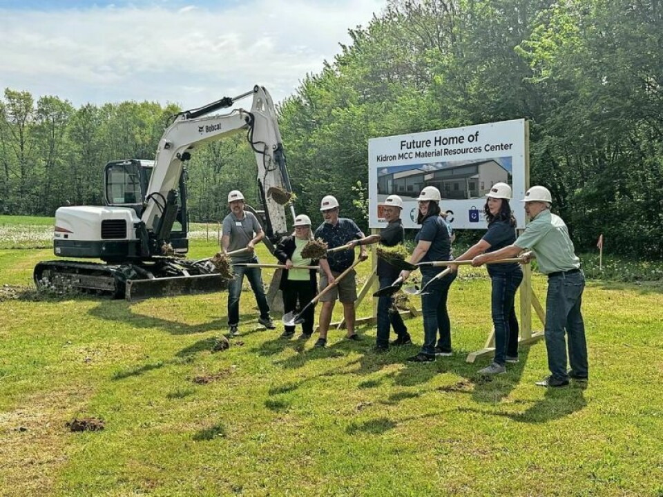 The task of digging the first few shovels of dirt on May 3 for the new MCC resource building in Kidron was the official start of an 11,000-square-foot, $2.5 million project. MCC celebrates the birth of new building in Kidron