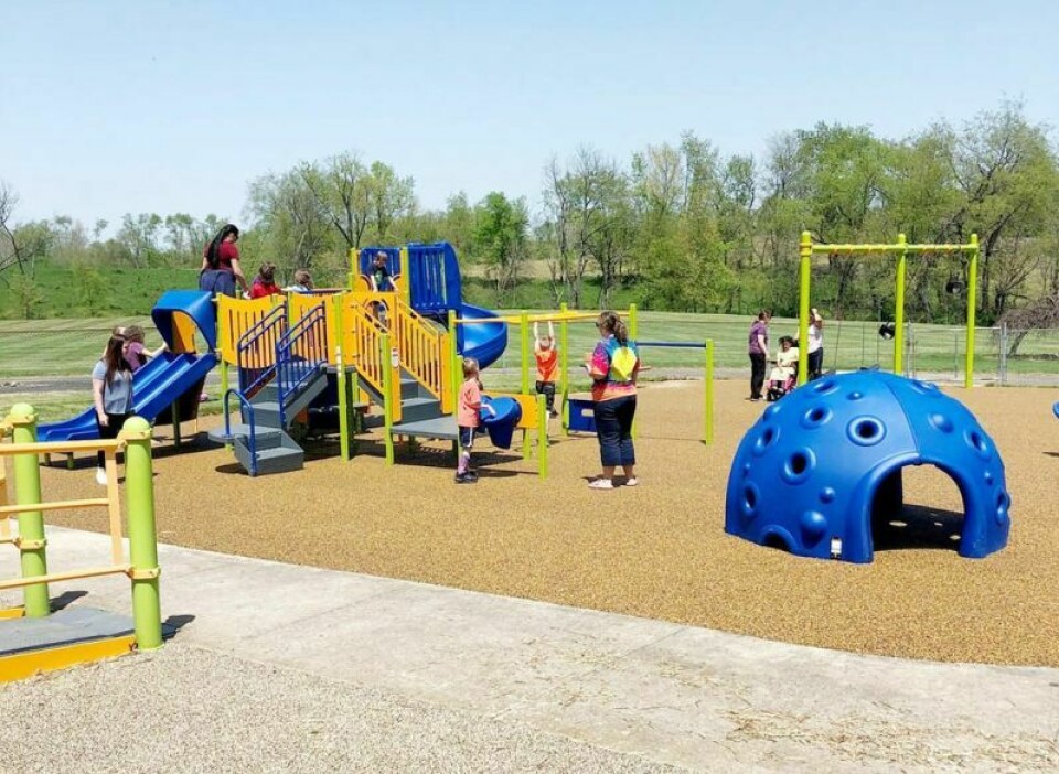 Time For A Little Fun! Board of DD adds new elements to community playground area