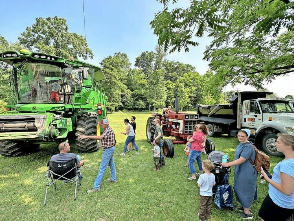 Last year's Kidron Touch-A-Truck event drew a large crowd, filled with plenty of big rigs and vehicles and loads of children. Big wheels make for a fun deal at Kidron Touch-A-Truck