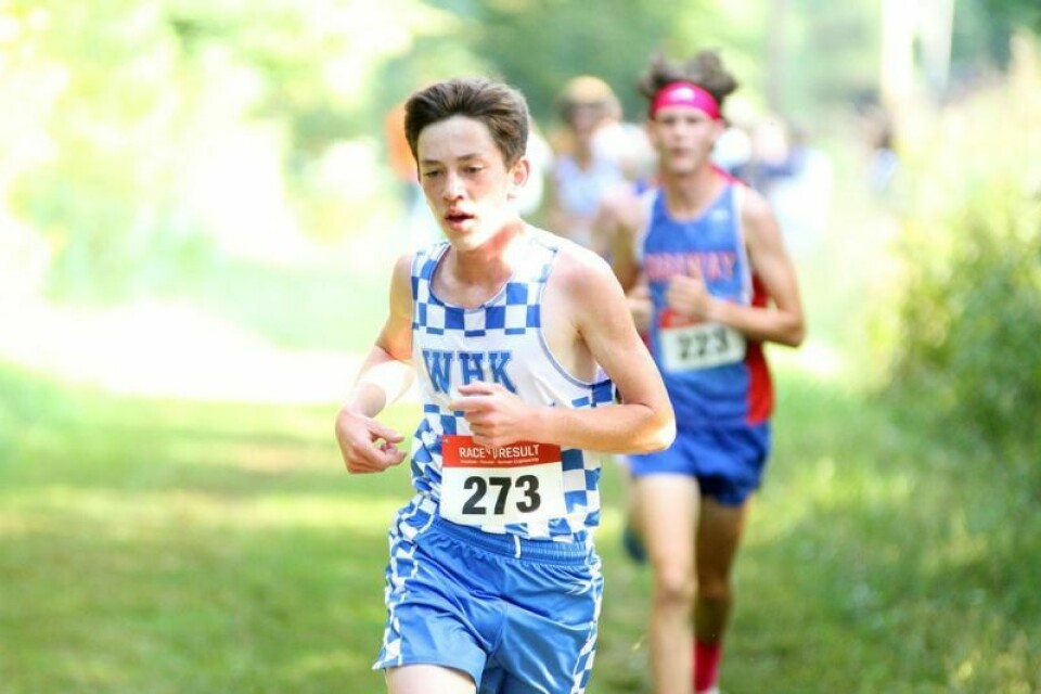 Jacob Miller grew in leaps and bounds last year and looks to pace the Knights to plenty of strong finishes this cross country season. High school boys cross country team previews
