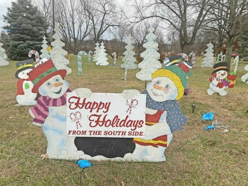 Passing through the south side of New Philadelphia, drivers may notice the return of a large Christmas display to Lockport Square that had previously gone missing for several years. Lockport Square display returns to the south side