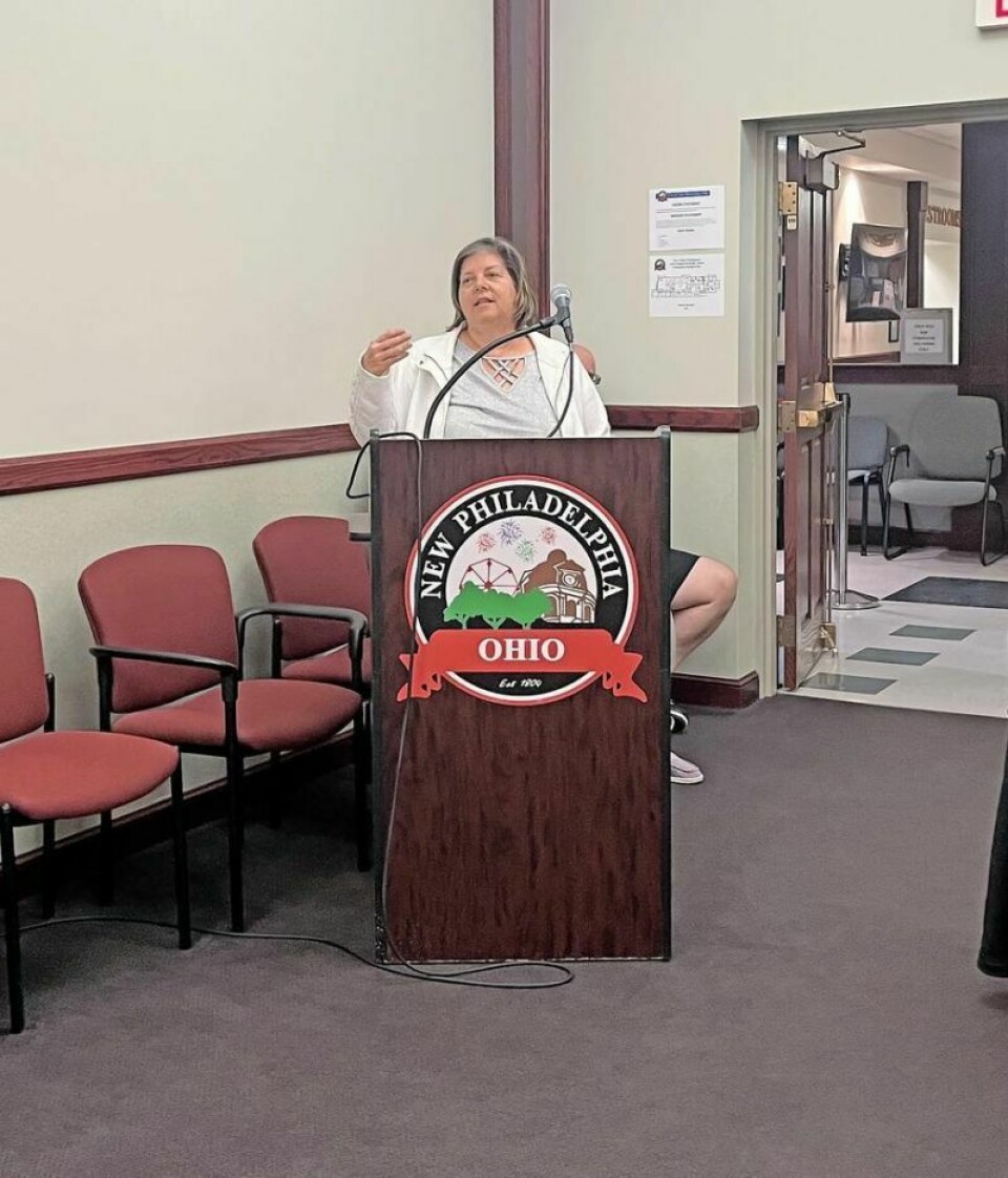Jill White, owner of Martinelli Pools and Spas on Commercial Avenue, said she had only received notification at 3 p.m. that a public hearing would be held at 7 p.m. that same day. Residents and business owners voice opposition to rezoning