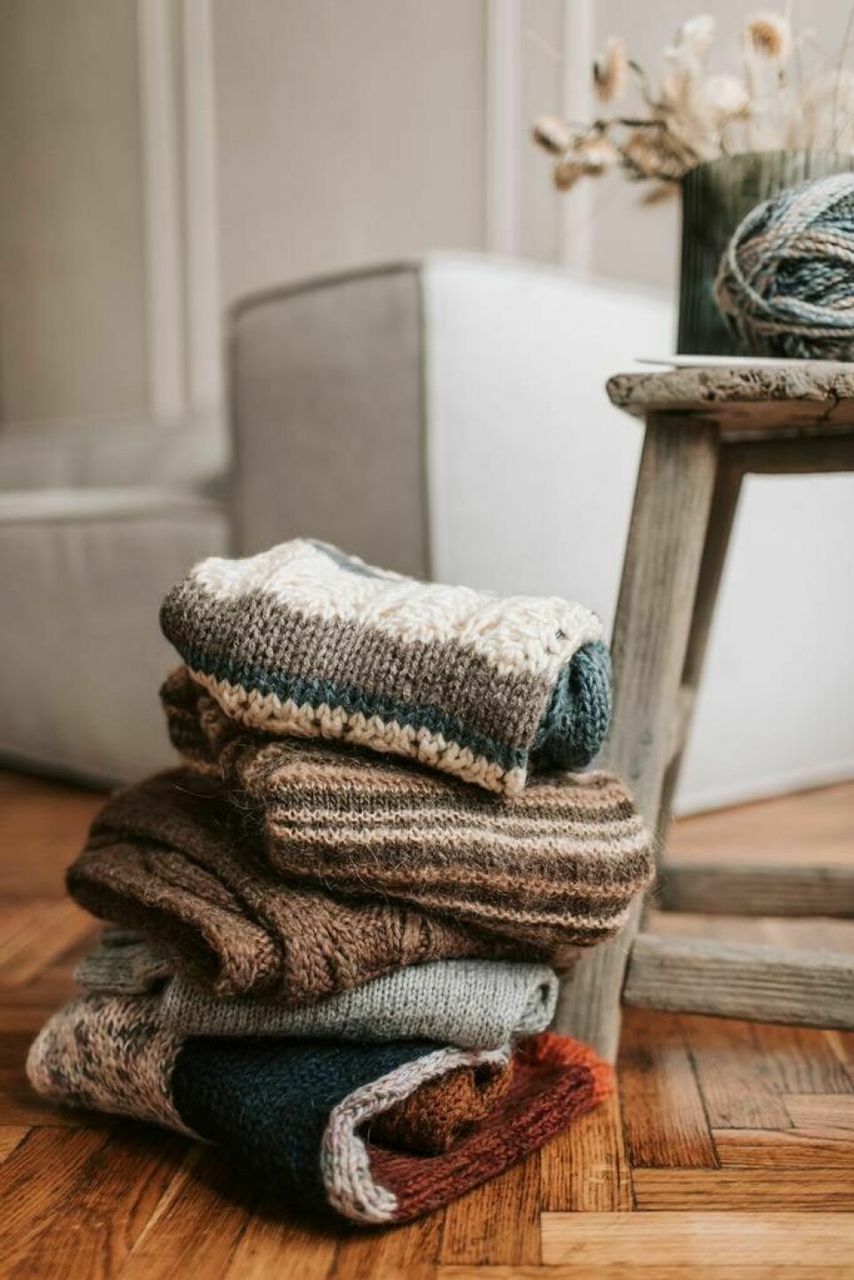 The hats, gloves and mittens are matched with the scarves at the Tuck, Tag and Match event to be held Oct. 21 starting at 9 a.m. Annual Scarf Project seeks help