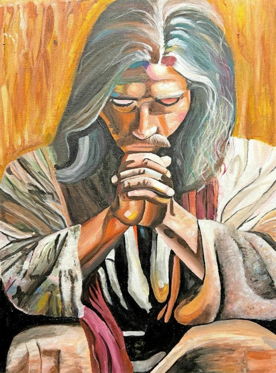 Delaney Baker painting March exhibition showcases talents of youth