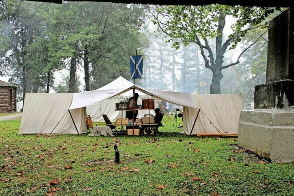 A camp at the 2023 Apple Butter Days event Apple Butter Days canceled