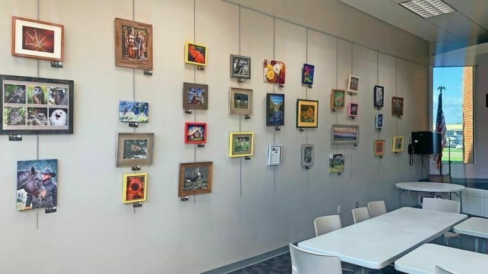 Wittensoldner’s work, 29 in total, will be exhibited throughout the month of June with all works on display available for purchase. Wittensoldner is artist of the month