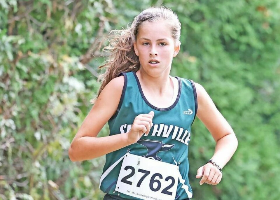 Smithville sophomore Kaitlyn Carr recorded the second-fastest time of her prep career (18:02.62) and capped off the postseason with a third-place finish at the Div. III state cross country meet. Carr battles back for a third-place finish at state