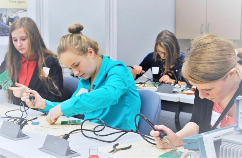 The engineering technology department is dedicated to promoting girls in STEM careers. Students will learn about alternative energy, robotics, 3-D modeling and microcontrollers. Engineering program offered