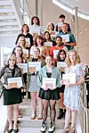 Students recognized for their pursuit of the arts
