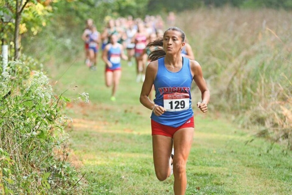 West Holmes freshman cross country runner Iriel Mena has quickly stepped into a starring role and made her presence known, adding great depth to an already talented Lady Knights group that is seeking its fourth straight trip to state. Knights’ Mena running beyond her inexperienced years