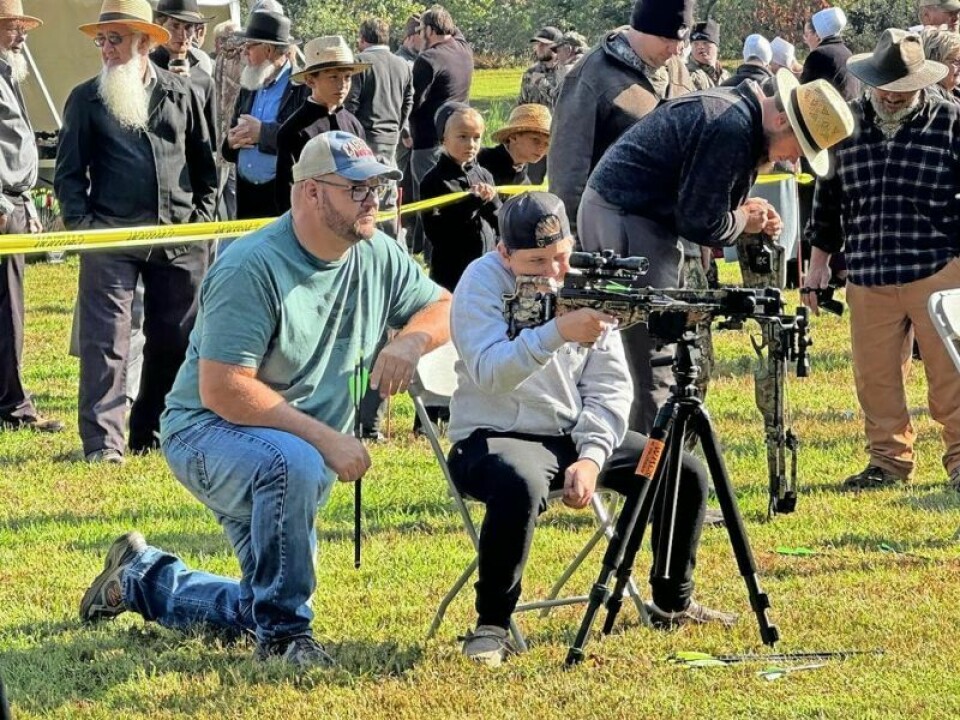 Part of the experience during the annual Whitetail Heritage of Ohio Deer Hunt on Oct. 5 was having experienced hunters work with the first-time hunters who may have never touched a crossbow before this day. Whitetail Heritage of Ohio creates special experience for hunters