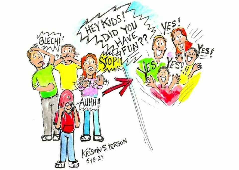 Making total use of the fifth-grade gross-out factor Making total use of the fifth-grade gross-out factor