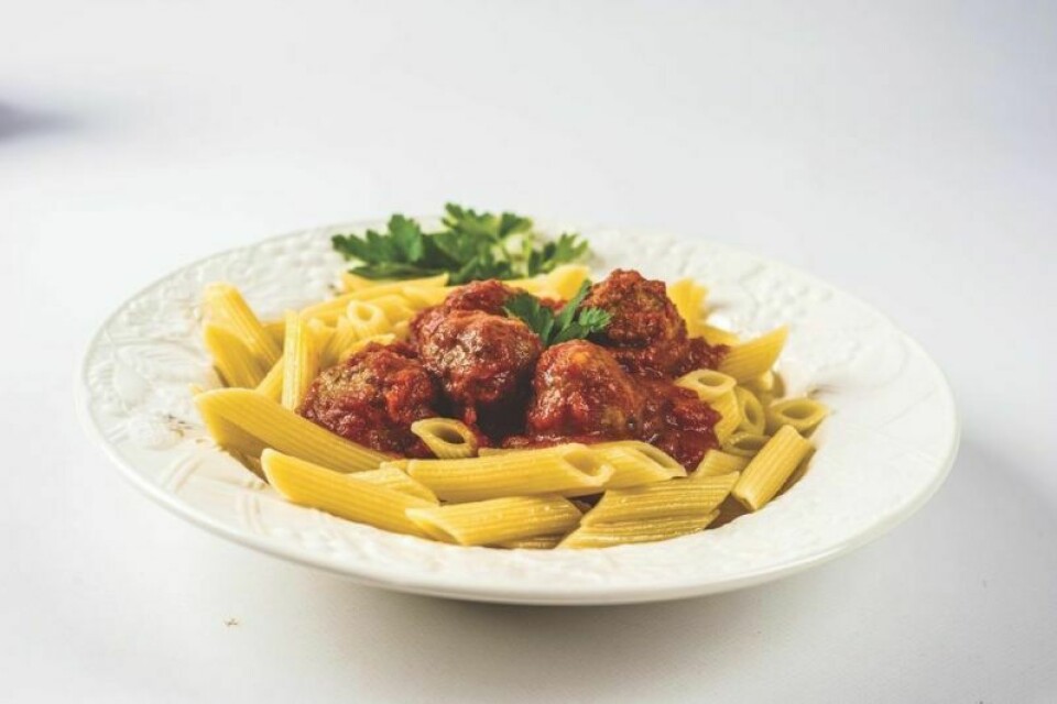 Dinner includes rigatoni, a meatball, salad, a roll and dessert. Iced tea and lemonade will be provided. Dinner benefits victim of fire