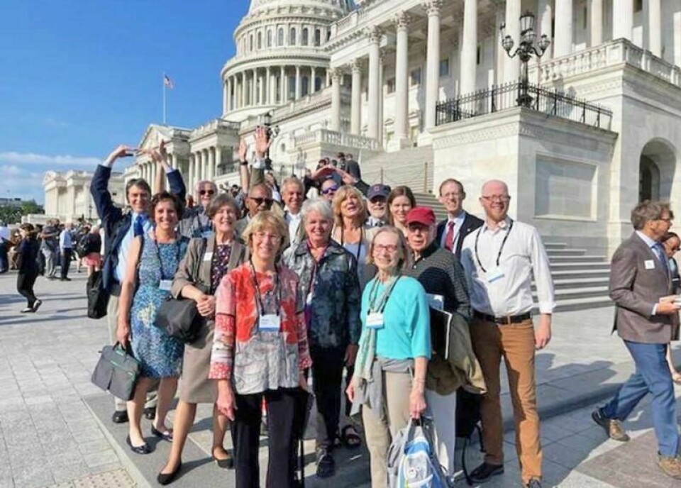 Members of the local chapter of the Citizens Climate Lobby attended the national group's annual conference in Washington, D.C. Local Citizens Climate Lobby members attend conference