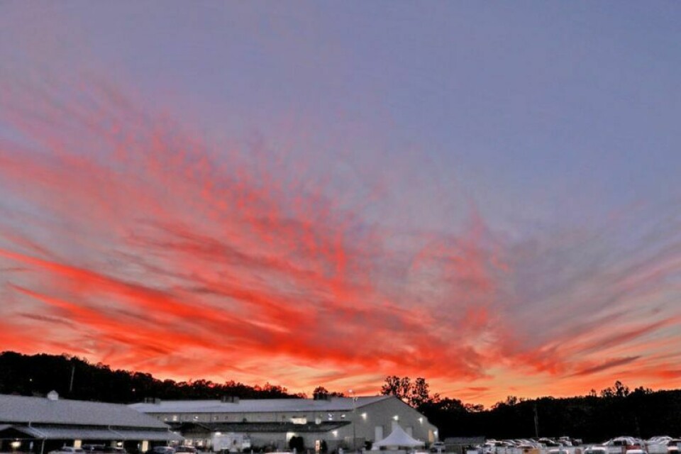 Sunset over the Holmes County Fairgrounds at Harvest Ridge is always a great backdrop for the Holmes County Fair, which will be held Aug. 7-12 for the 100th time. Holmes County Fair ready to roll out 100th edition