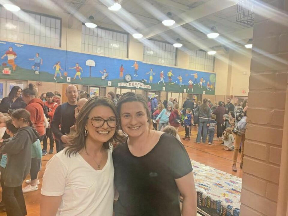 Erica Copa and Veronica Studer are two of the many PTG members who helped put together this year’s new kindness initiative fundraiser. Turnout for the Thursday event exceeded all expectations. Kindness: An all new way for the PTG to raise money