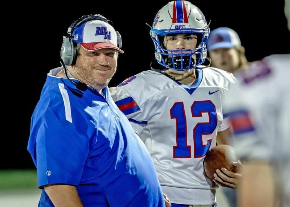 Zach Gardner, left, resigned as head coach of the West Holmes football team, the school announced Jan. 5. Gardner resigns as West Holmes football coach