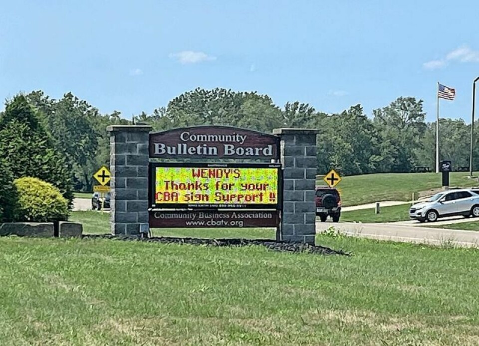 Lawrence Township trustees passed a new zoning ordinance calling for close-to-the-ground monument signs instead of pylon signs. Businesses that already have pylon signs will be grandfathered in. Trustees vote in new zoning regulations for signs in township