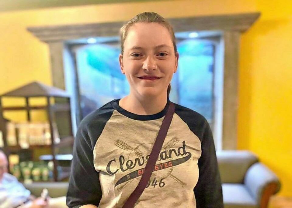 Lydia Hassenzahl, a 17-year-old who takes most of her classes at Wayne College, holds the ventilator pieces she was able to reverse engineer and then 3-D print as part of the CAMO outreach in Honduras. Local student breathes life into project in Honduras