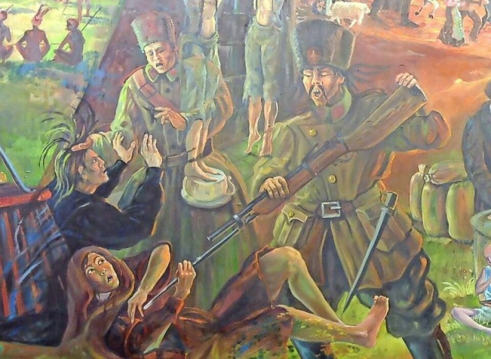 Part of the presentation on the Russian Mennonite culture and history will be tied directly into the Heinz Gaugel painting “Behalt,” which depicts several scenes from the history of the Russian Mennonite people including the Bolshevik War. Behalt to host April 23 program on Russian Mennonites