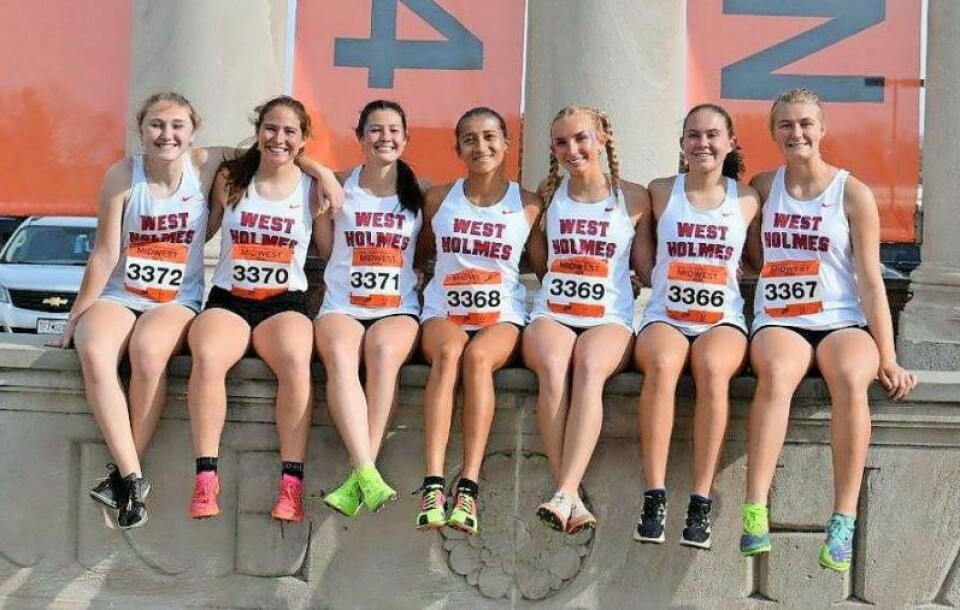The West Holmes girls cross country team capped off another record-setting effort with a fourth straight state meet appearance and a school-best 10th place finish at state by attending the Nike Regionals in Terre Haute, Indiana on Sunday, Nov. 17. Oddly enough, the team ran 10th again out of 46 very competitive teams. West Holmes girls XC gets in final run at Nike Invite