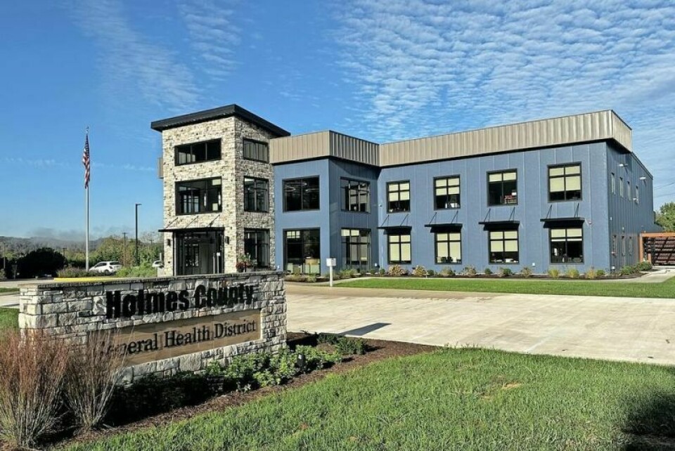 The new Holmes County Health District building on Glen Drive in Millersburg is now open to the public and will provide ample space for the district to provide even more programs and services. Holmes County Health District excited to open new facility
