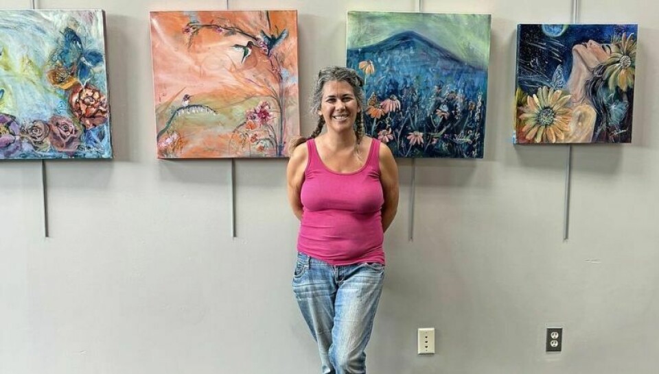 The Dover Public Library will feature Sarah Andreas as the artist for the month of July. Sarah Andreas featured artist for July at the Dover Library