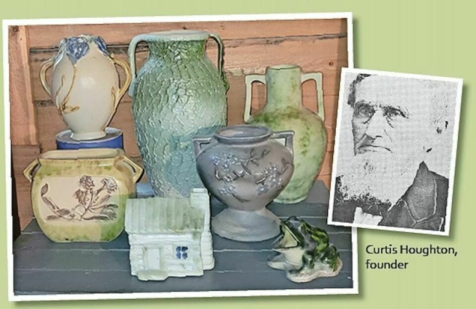 Houghton Pottery From Clay to Acclaim will be held Tuesday, Aug. 13 at 6:30 p.m. at the Dalton Community Historical Society, 115 E. Main St., Dalton. During the free program, learn about utilitarian ware and art pottery featuring collectors Phil and Barb Hostetler, who will share some of their collection of Houghton pottery. Houghton Pottery program Aug. 13 at Dalton Historical Society