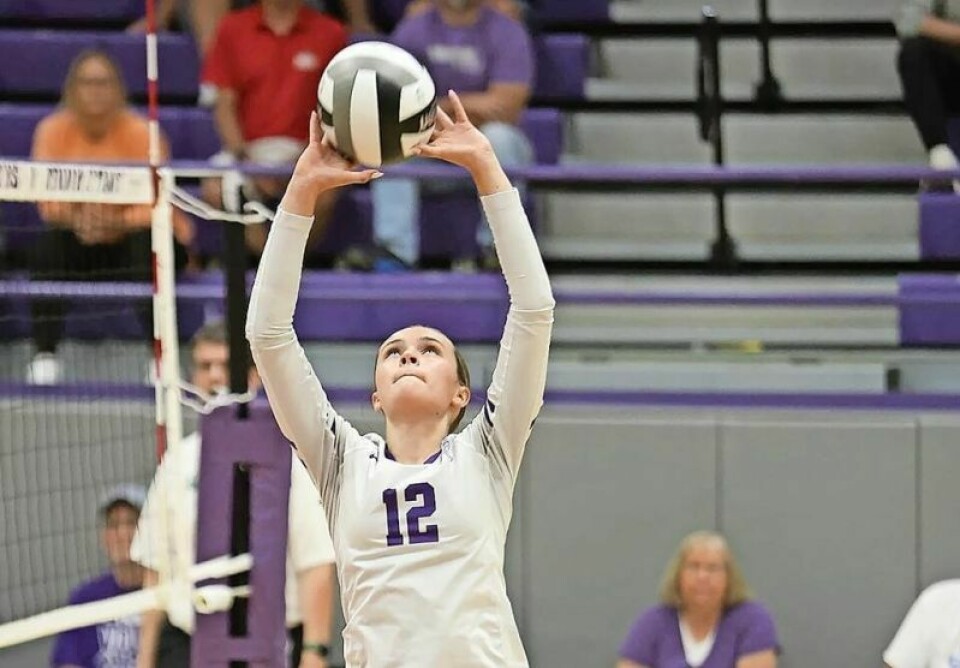 Only a sophomore, Triway's Taylor Mathis has already asserted herself as one of the top setters in the area with over 1,000 career assists. Triway’s Mathis setting up team’s hitters at a rapid rate