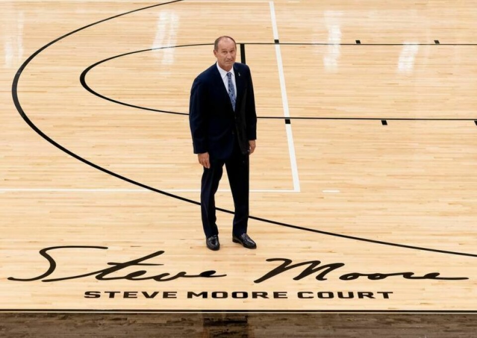 The College of Wooster will formally dedicate Steve Moore Court in honor of the school's longtime men's basketball coach at Timken Gymnasium on Saturday, Jan. 27. Registration open for Moore dedication reception