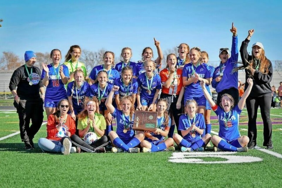 Winning is fun. Winning together like the Lady Knights did in reaching the state tournament for the first time in the school’s soccer program history is special. However, the little moments along the journey is what the players will recall most fondly years from now. The journey, not the finale, is the memory-maker