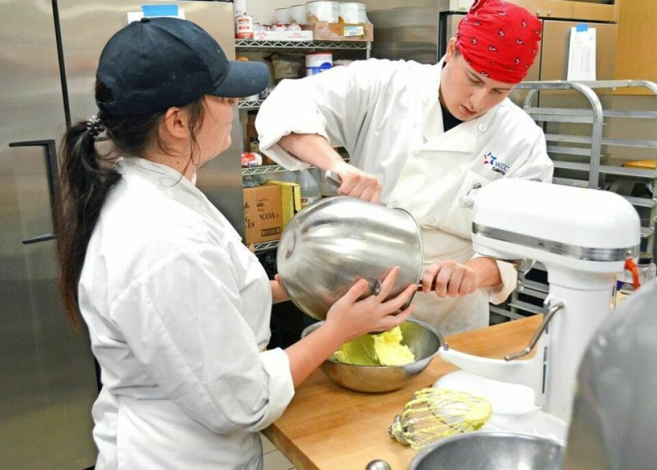 Students work closely with professional chefs learning to plan and prepare menu items, create gourmet foods and baked goods and artistically present them, and operate the restaurant. Student-run Grass Roots Café a delicious eating experience