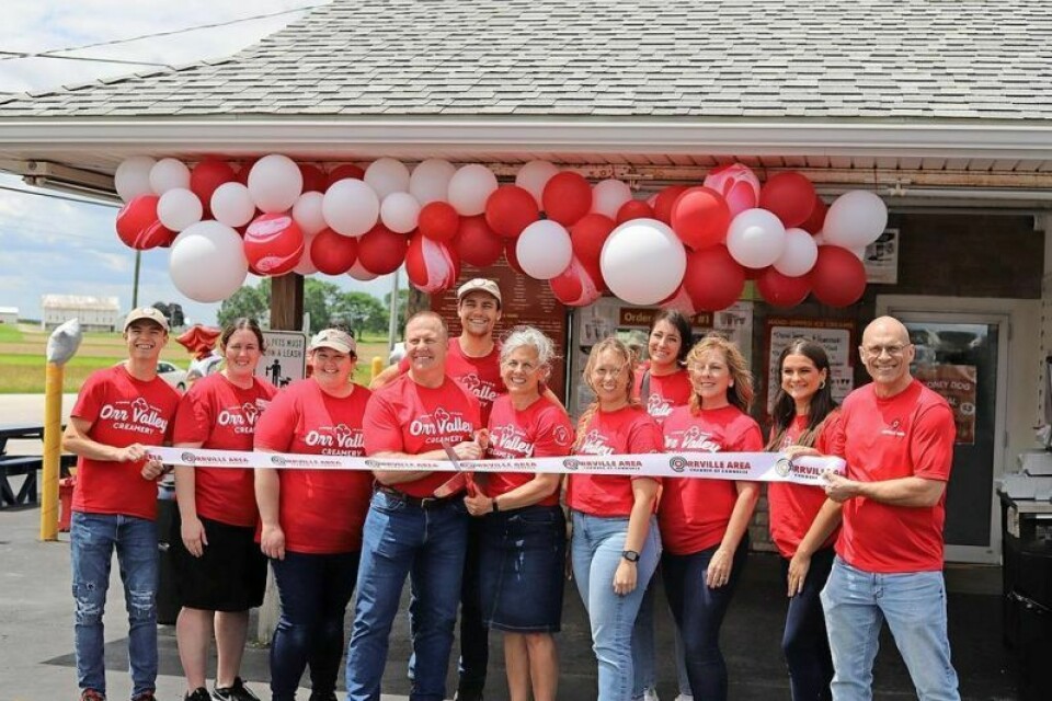 A grand opening was held June 7 for Orr Valley Creamery’s Wooster location at 3004 Dover Road. Orr Valley Creamery opens in Guerne
