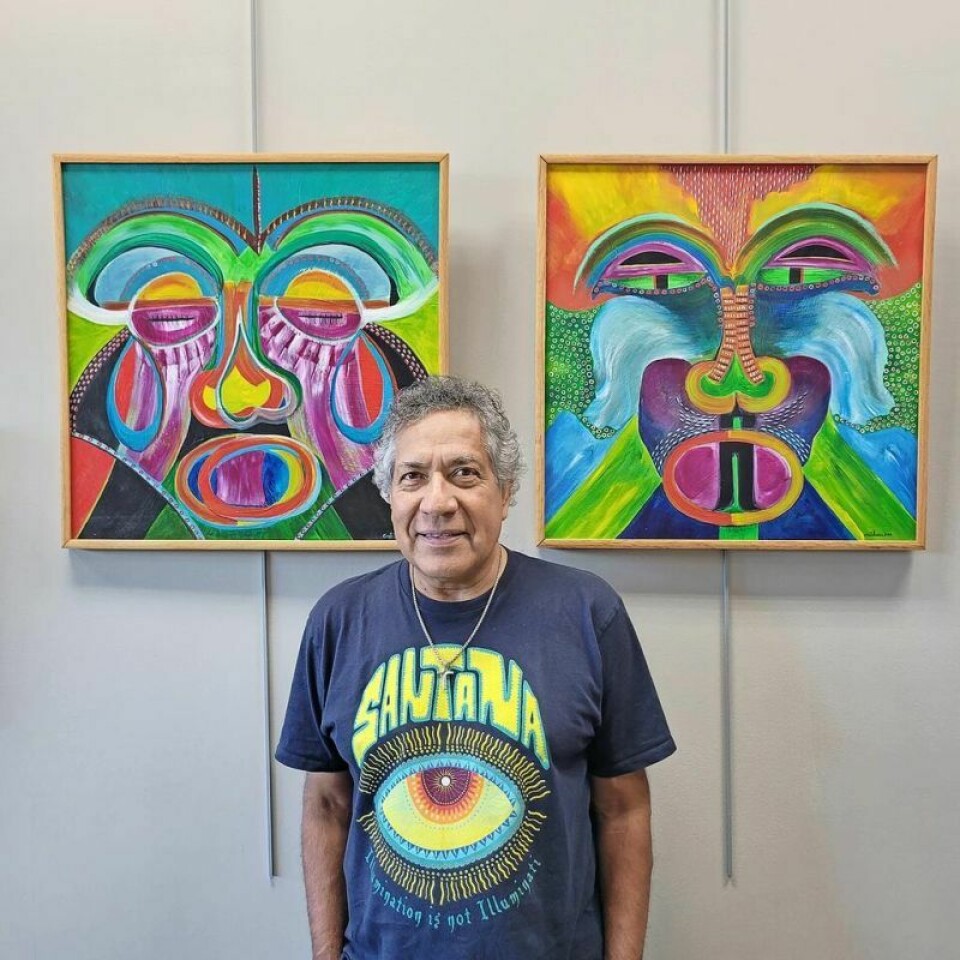 Hector Castellanos Lara’s work is inspired by the culture and people of his native Guatemala. Cleveland artist displays work inspired by Guatemala