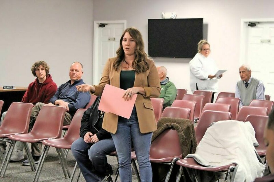Michaela Thomas of Newsymom speaks to council about a new program, Flourish, aimed to help parents in Tuscarawas County with childcare and more. Dover residents help with lowering energy costs