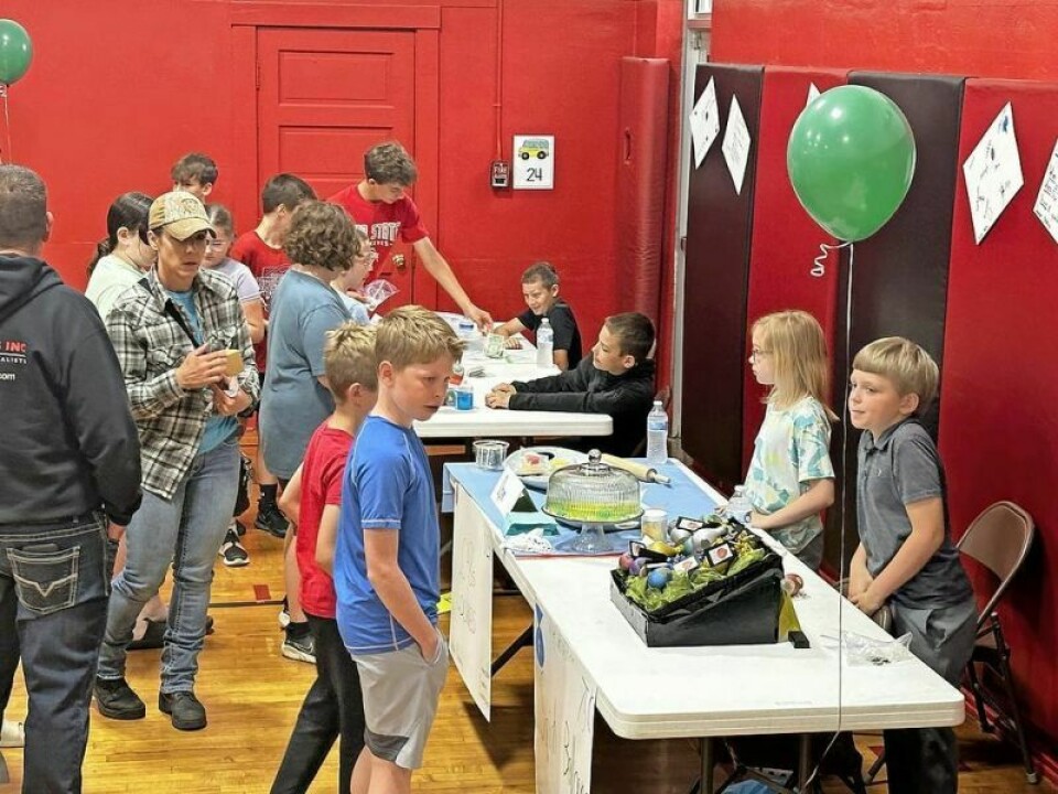 Students, staff and parents enjoyed a day of shopping for some unique products during the Walnut Creek Elementary Third Grade Economic Fair. WC third-graders hop on to the entrepreneurial train