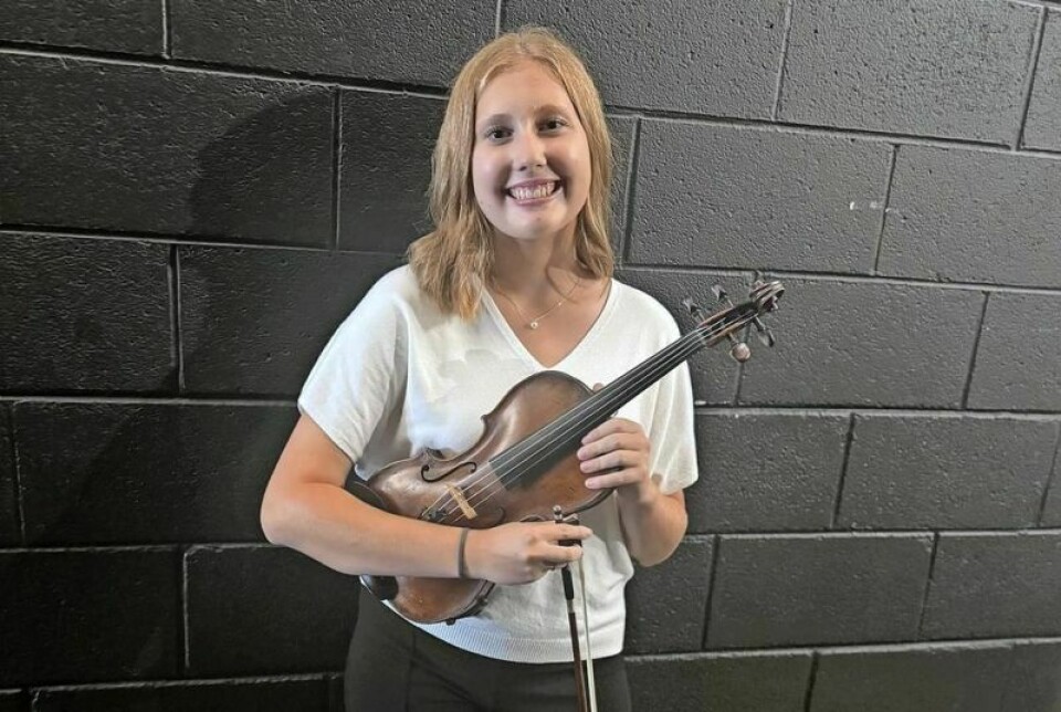 Harper Shue, a senior at Central Christian High School and a violinist, spent six weeks this summer at the Brevard Music Center to study and perform orchestral music. Local violinist studies at prestigious summer camp