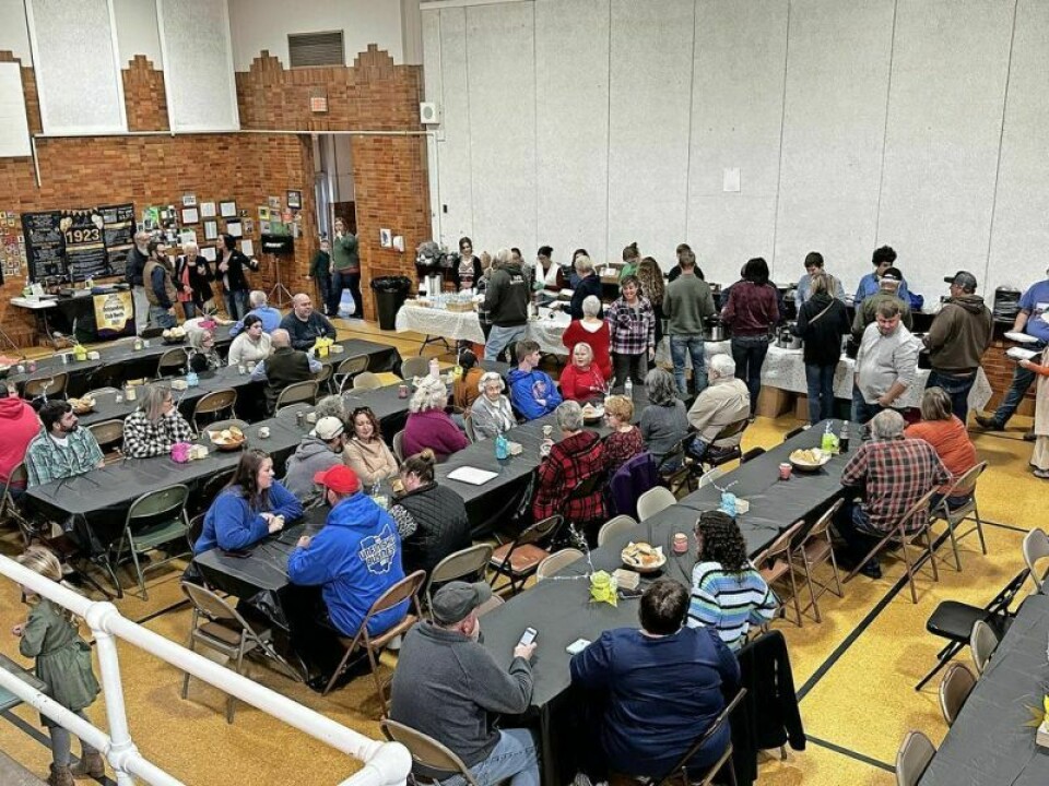 A nearly packed gymnasium at Clark Community Center turned out for the Doughty Valley 4-H Club’s annual appreciation luncheon on Sunday, Nov. 12. Doughty Valley 4-H treats community to lunch