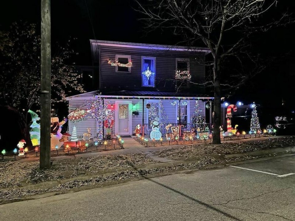 In putting out loads of Christmas lights in early November, Jeremiah Haun hopes to spread Christmas joy and inspire others to celebrate the holidays in style. Haun gets an early jump on creating Christmas spirit