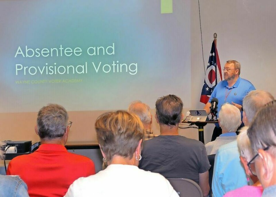 Navigating the complexities of voting can feel overwhelming, especially when it comes to understanding absentee and provisional balloting. In his continuing Wayne County Voter Academy series of presentations, WC Board of Elections Deputy Director Bryon Bell discussed the board’s dedication to ensuring every voice is heard on Election Day. BOE’s Bell discusses absentee, provisional voting