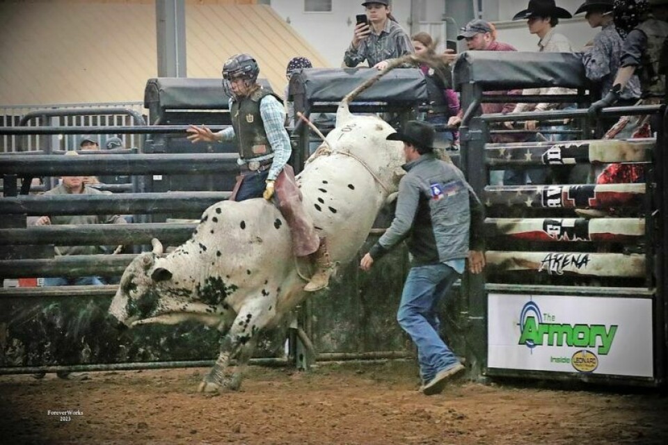 Dominic Hale is a 15-year-old bull rider. Family supports sons’ passion for rodeo