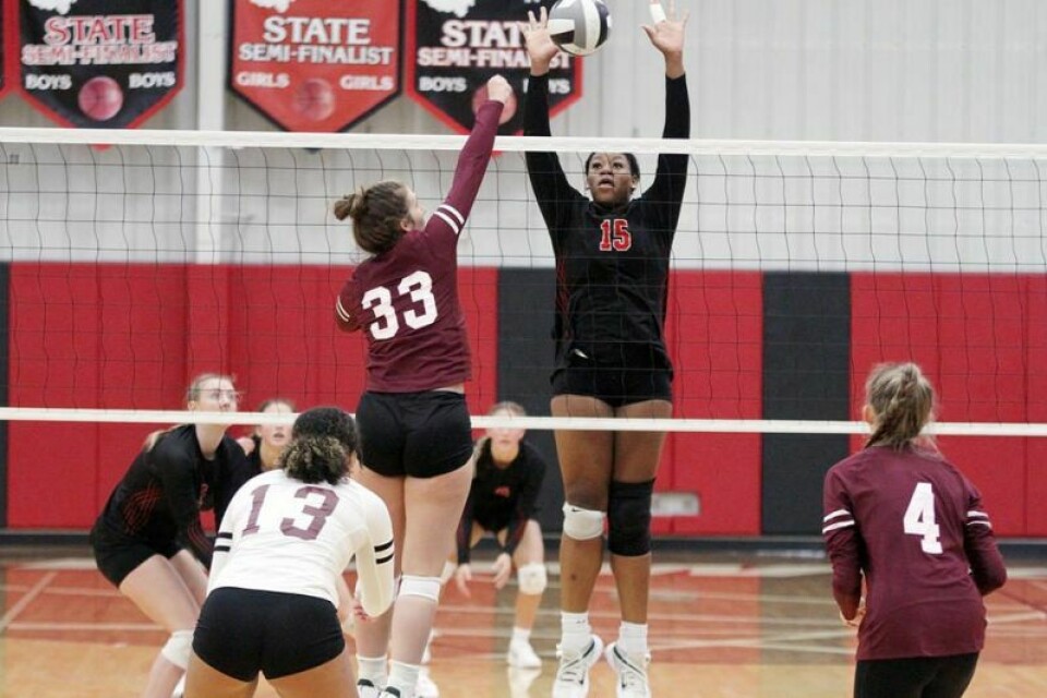 With some big offers continuing to roll in from colleges, Ava Troyer will take a strong net presence to some lucky collegiate program. Two Avas help to spark rise of Hiland volleyball