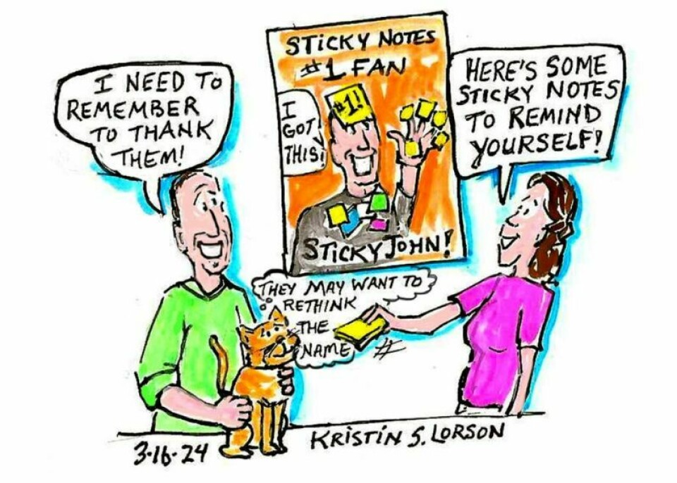 A tacky solution to making sure those memories stick A tacky solution to making sure those memories stick