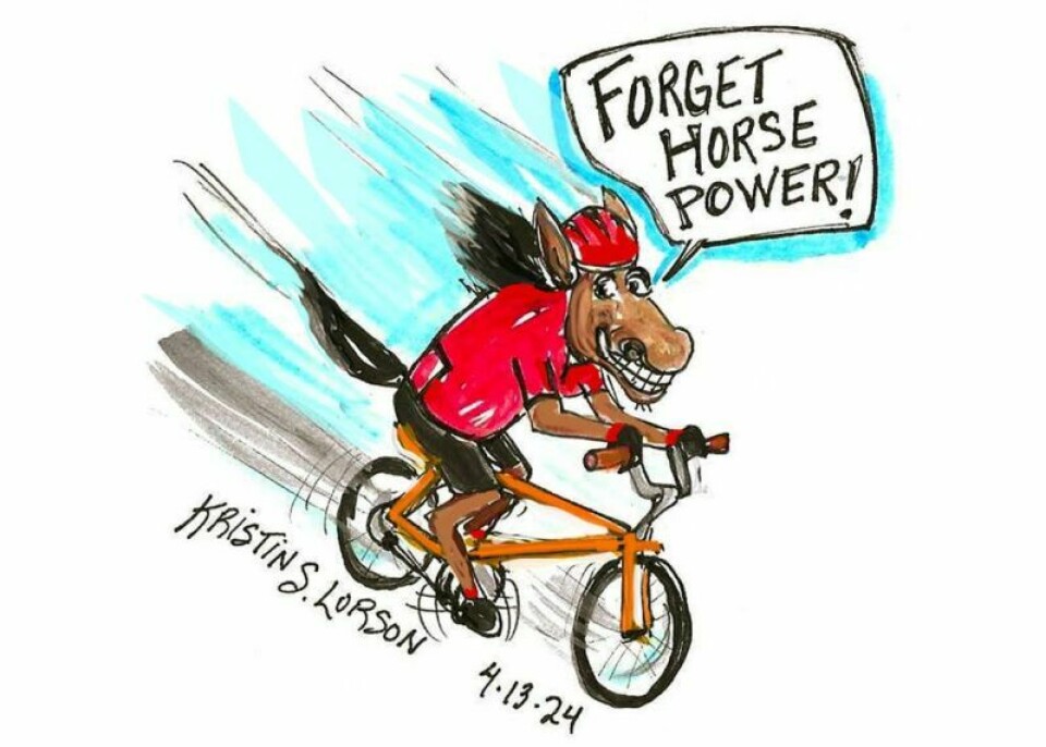 Ride becomes race when horse sets the pace Ride becomes race when horse sets the pace
