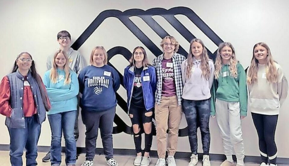 The Orrville Area Chamber’s Envision Your Future program kicked off Oct. 10 with nine local student participants. OACC Envision Your Future program begins