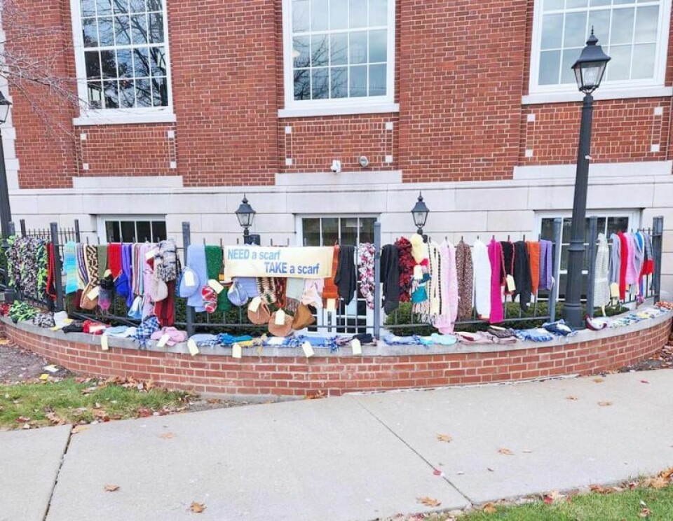 The Scarf Project had another successful year of warming the world one scarf at a time. Scarf Project a success